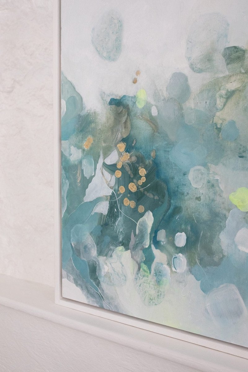 Emanate - Original Painting by Amanda Heath - Amanda Heath Art