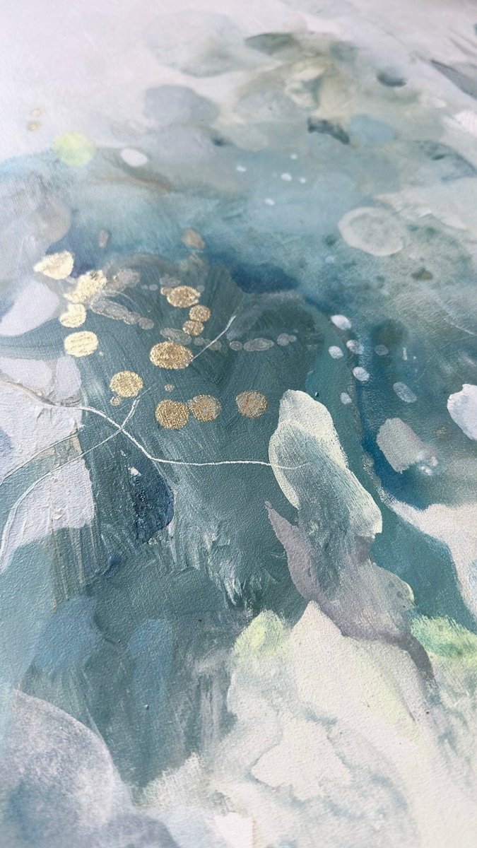 Emanate - Original Painting by Amanda Heath - Amanda Heath Art