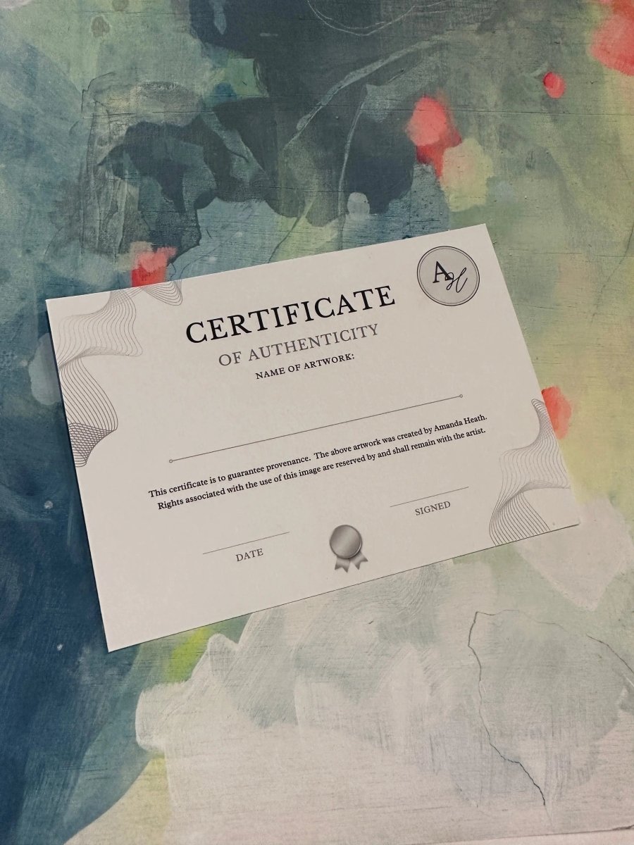 Faith - Original Painting by Amanda Heath - Amanda Heath Art