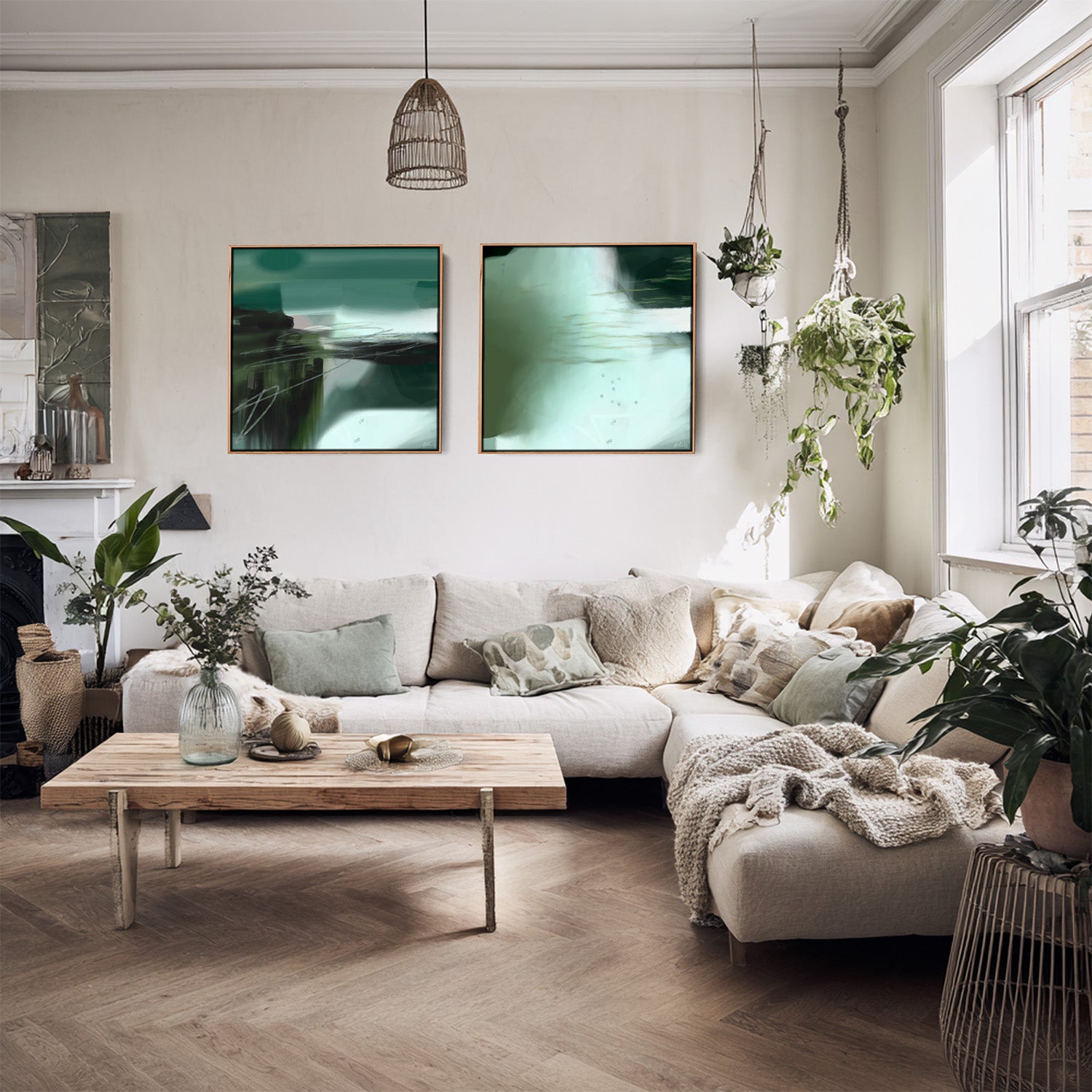 Halcyon Canvas Art Print