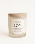 JOY pure essential oil candle - lifts your mood and centres you - Amanda Heath Art