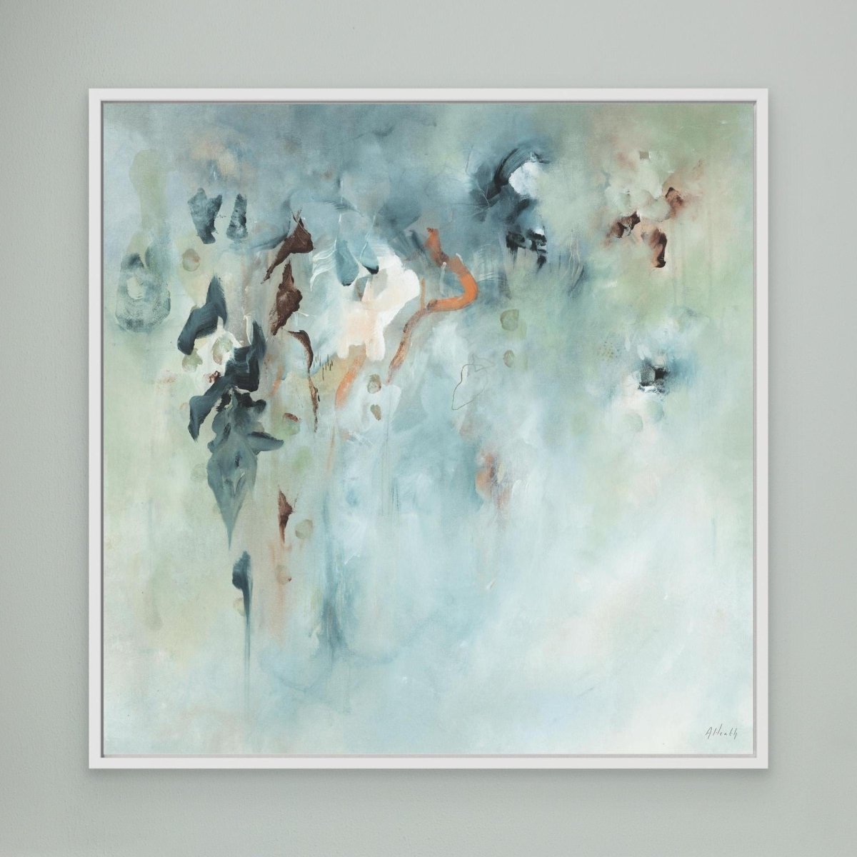 Mist Canvas Art Print - Amanda Heath Art