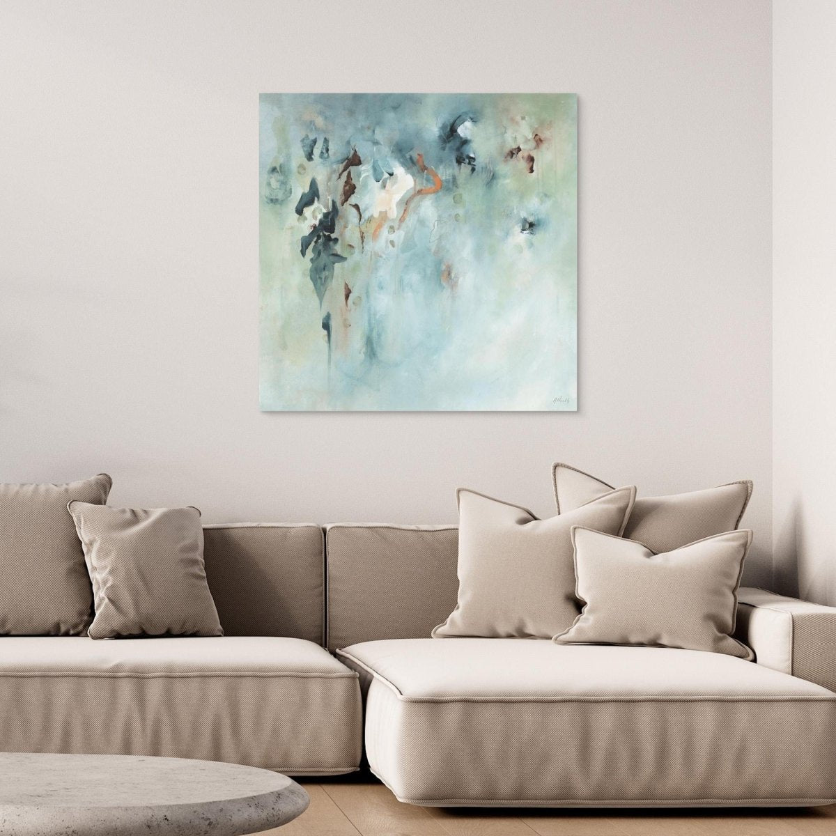 Mist Canvas Art Print - Amanda Heath Art