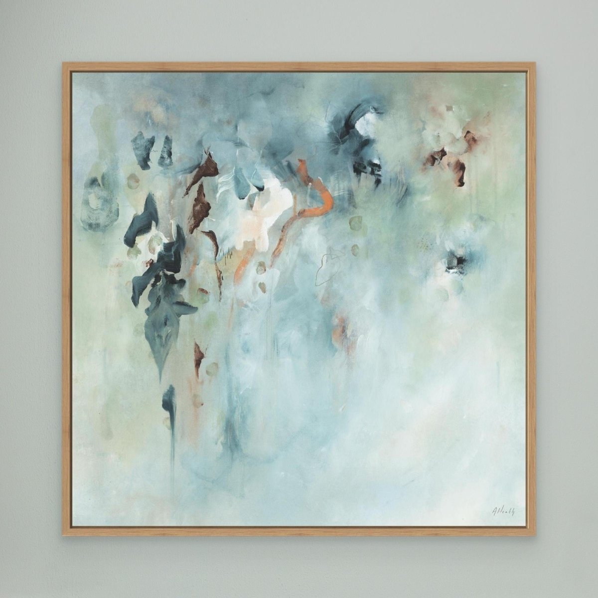 Mist Canvas Art Print - Amanda Heath Art
