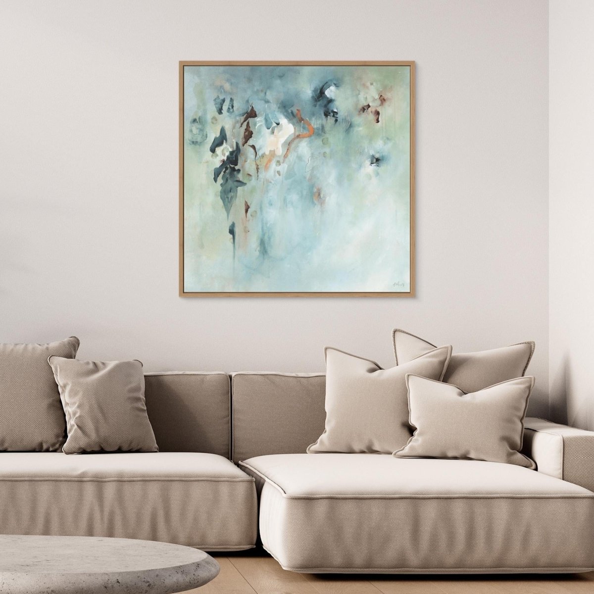 Mist Canvas Art Print - Amanda Heath Art