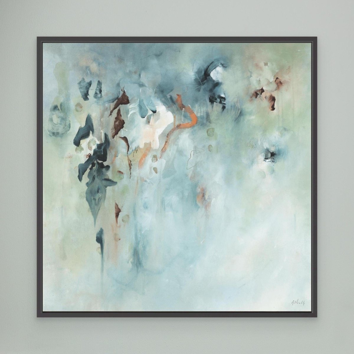 Mist Canvas Art Print - Amanda Heath Art