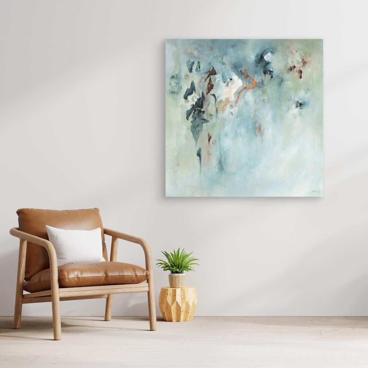 Mist Canvas Art Print - Amanda Heath Art