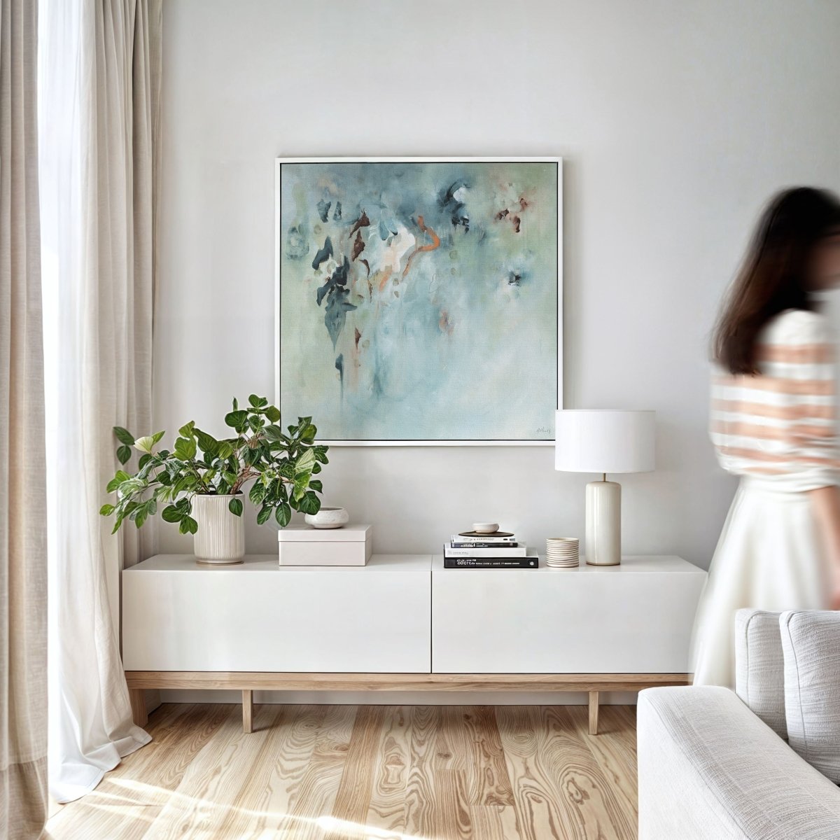 Mist Canvas Art Print - Amanda Heath Art