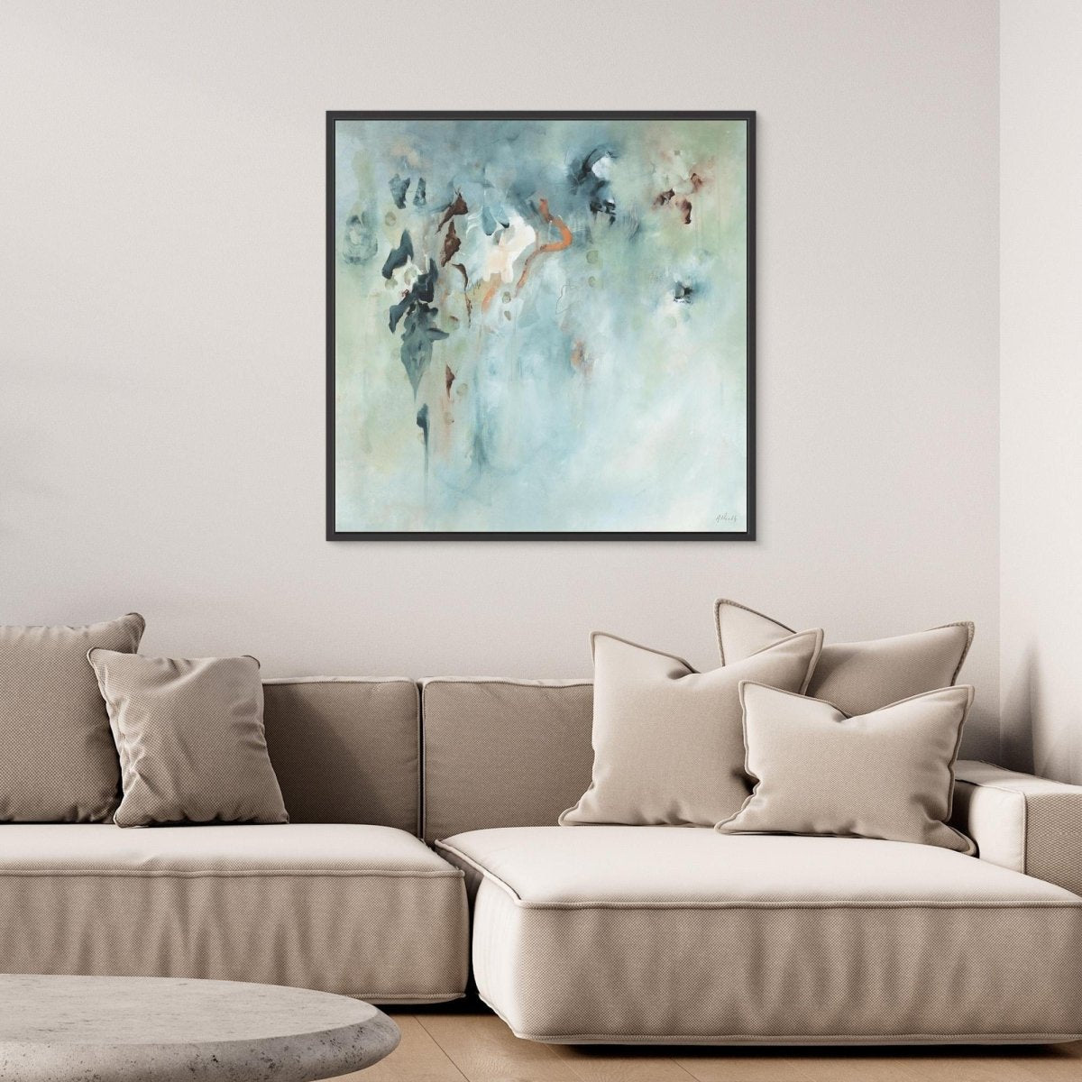 Mist Canvas Art Print - Amanda Heath Art