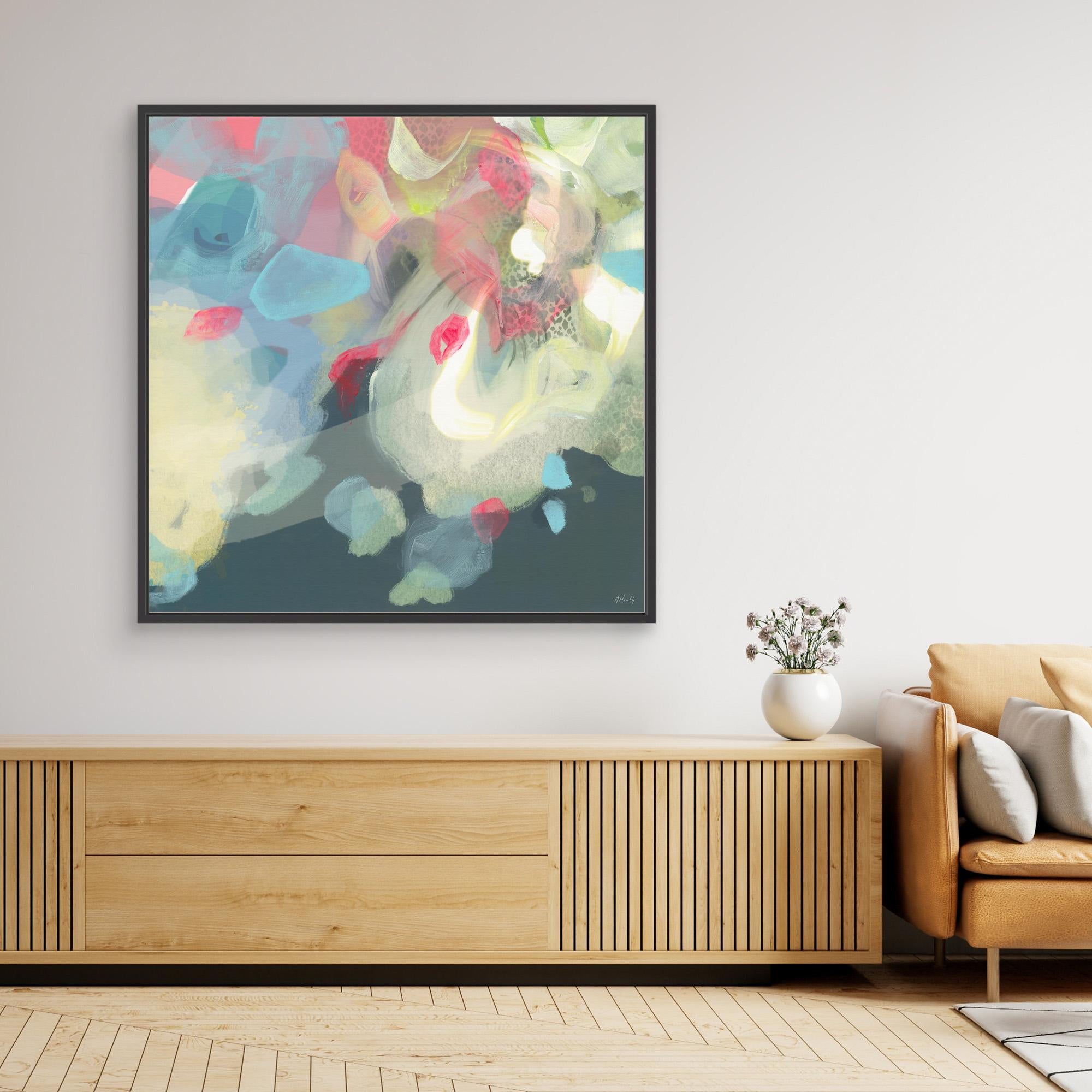 Dancing Through The Storm Canvas Art Print