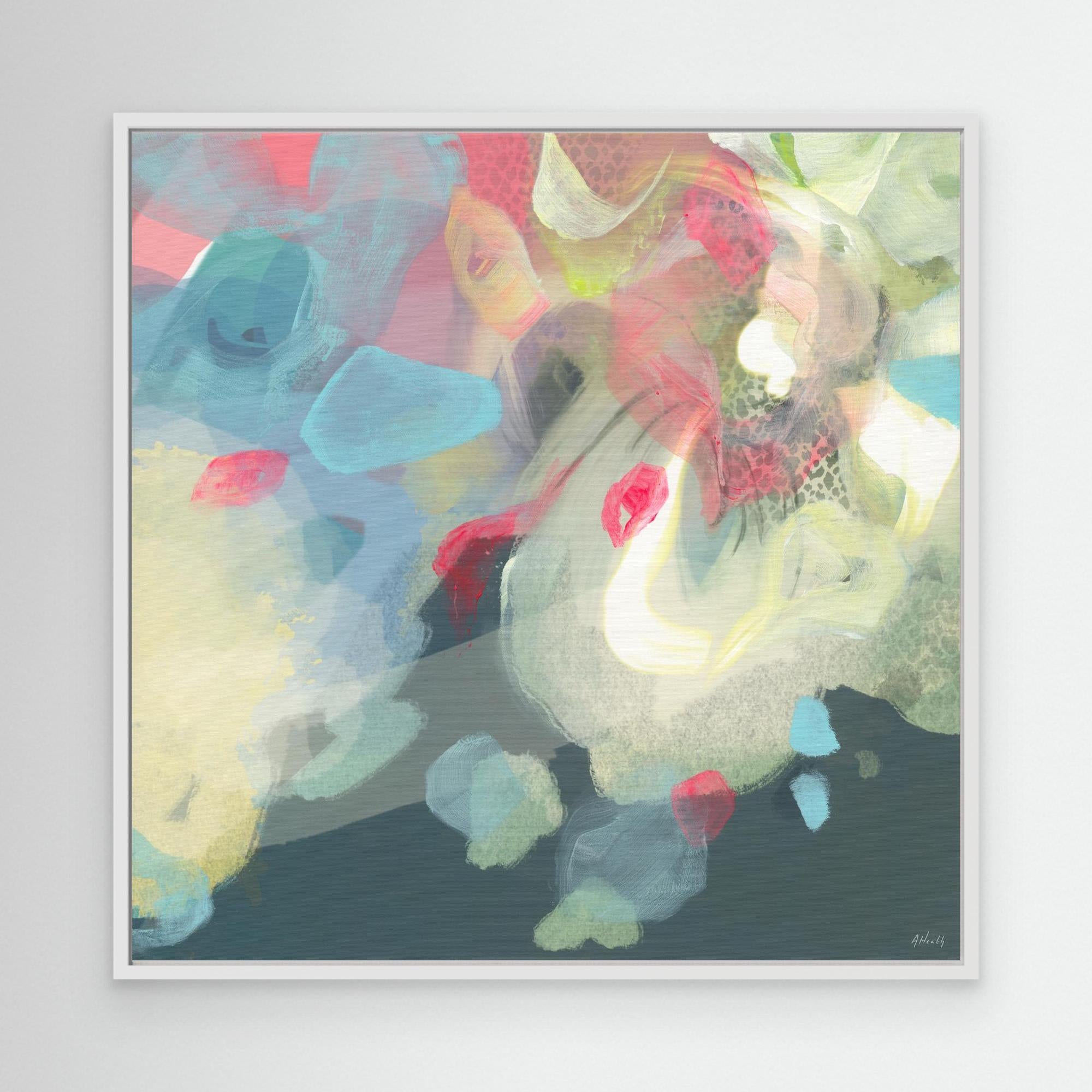 Dancing Through The Storm Canvas Art Print