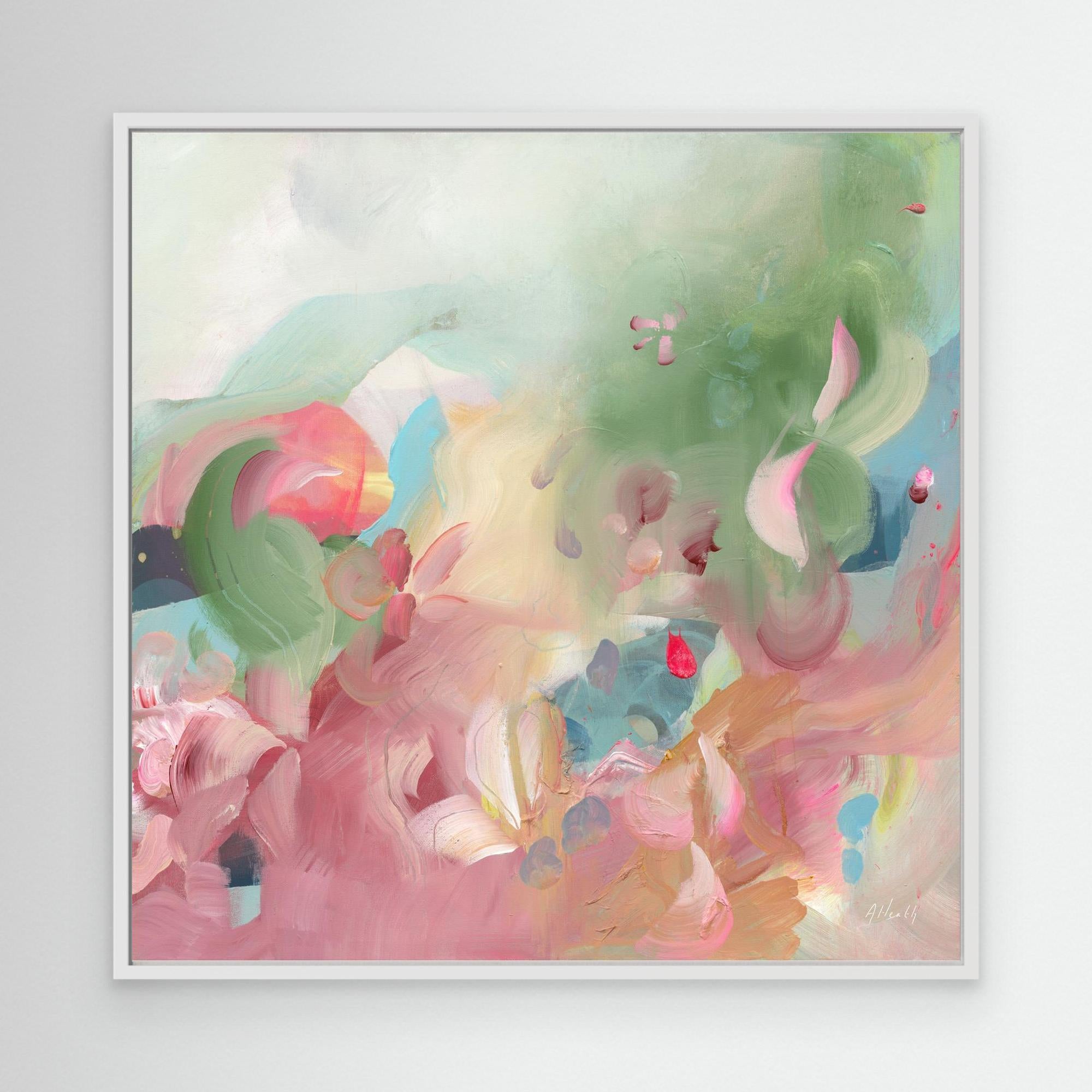 Summer Bloom Canvas Art Print