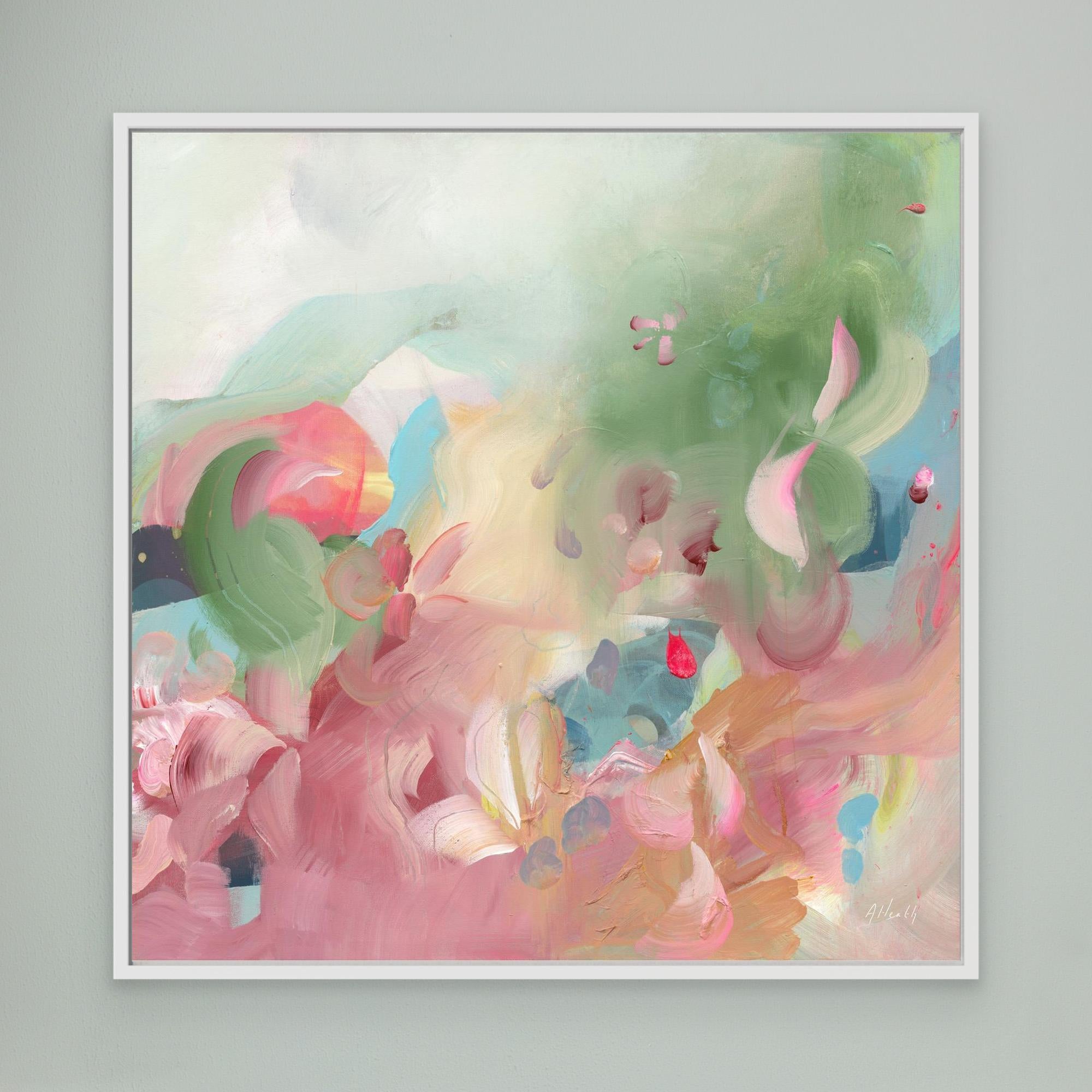 Summer Bloom Canvas Art Print