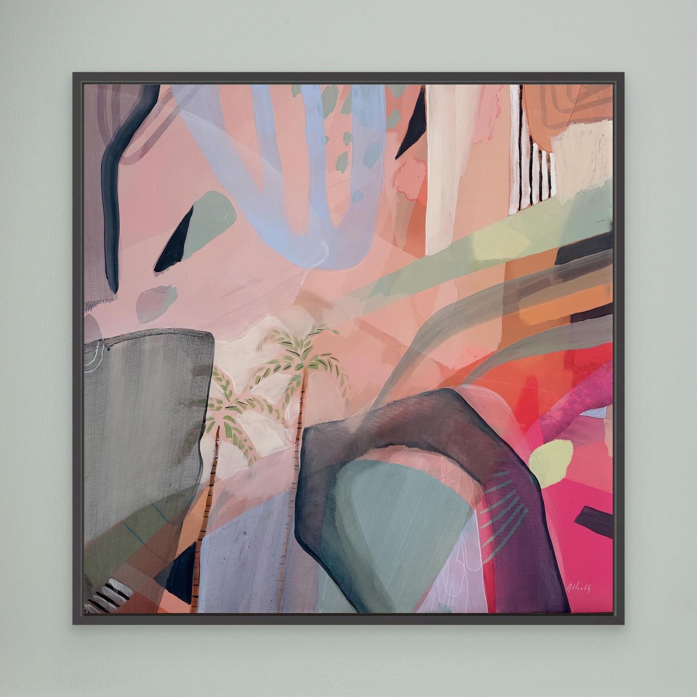 Barefoot Bliss Canvas Art Print