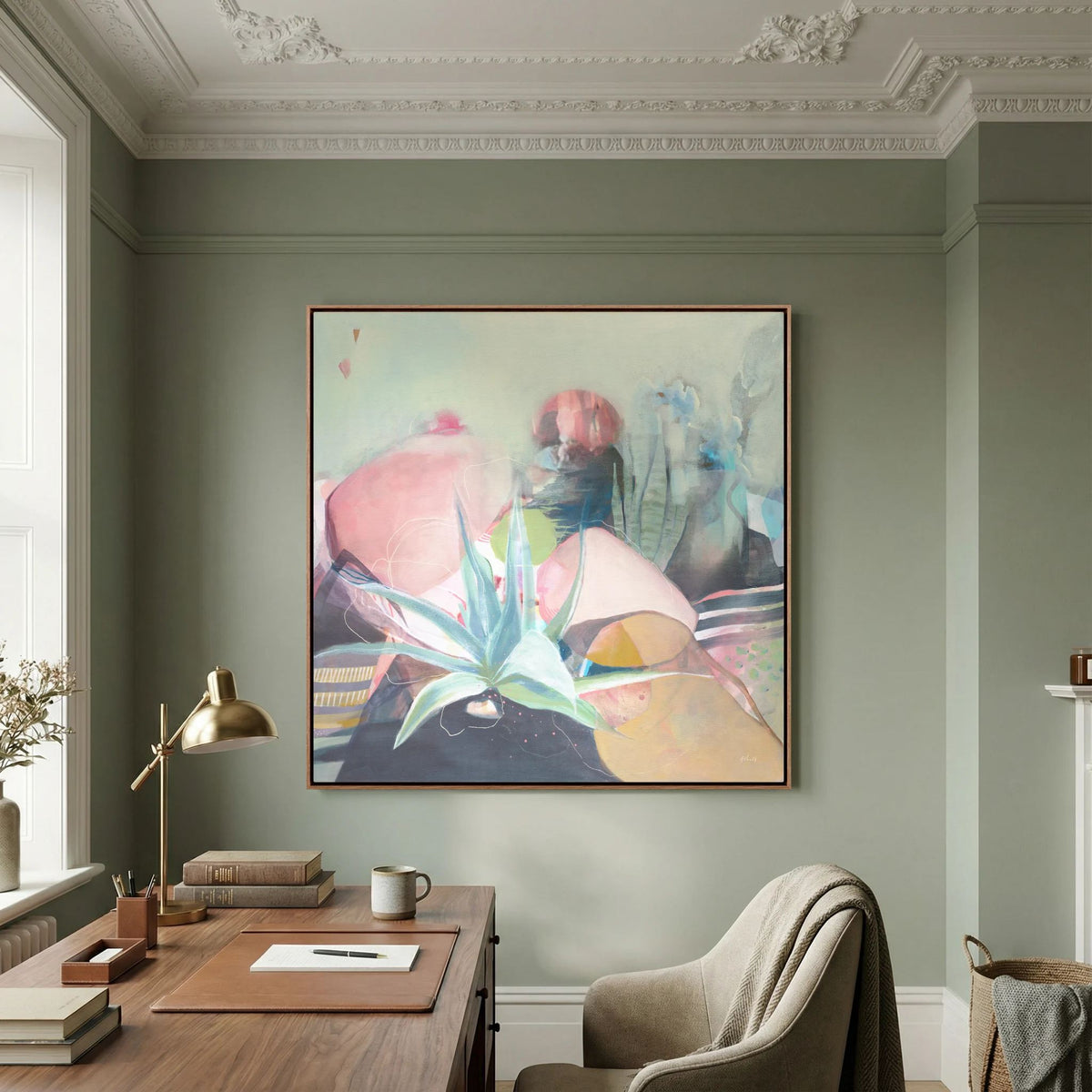 Flourish Canvas Art Print