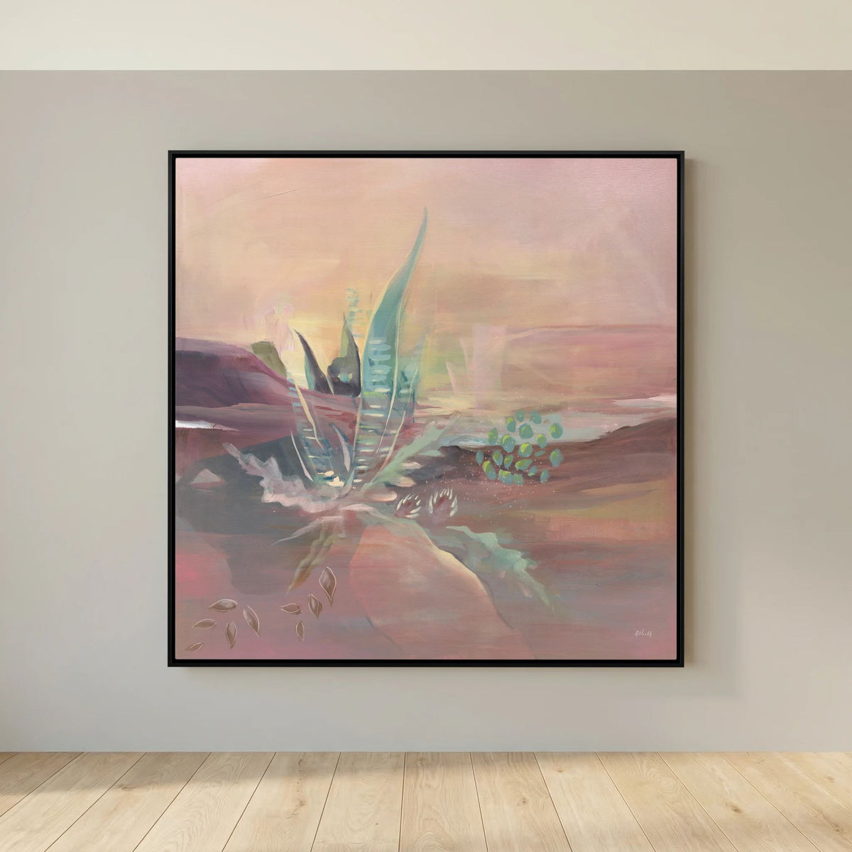 Desert Bloom Canvas Art Print