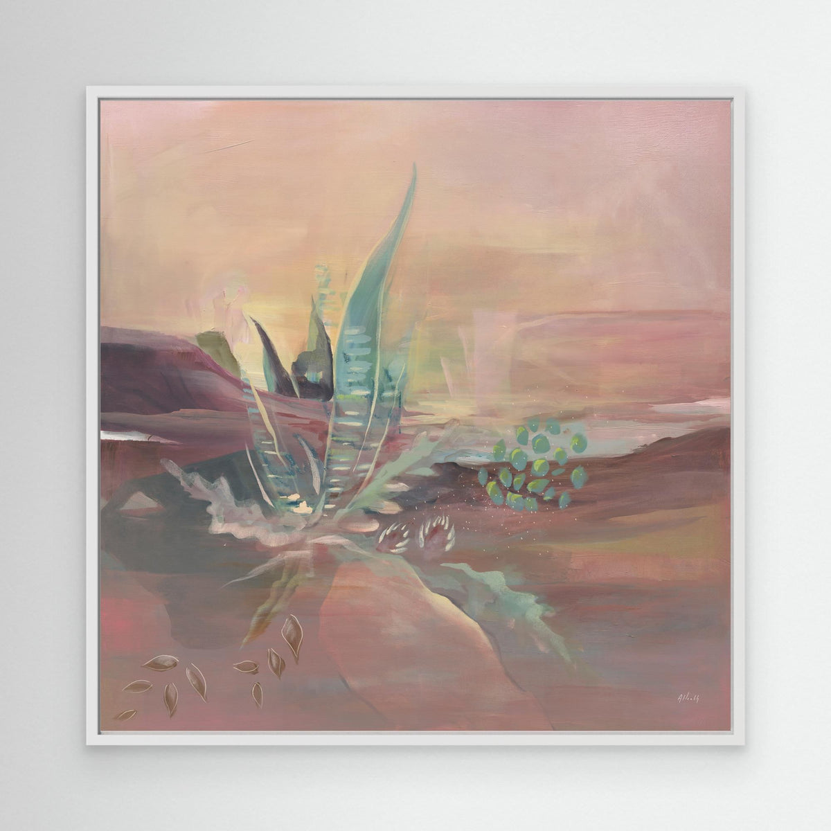 Desert Bloom Canvas Art Print