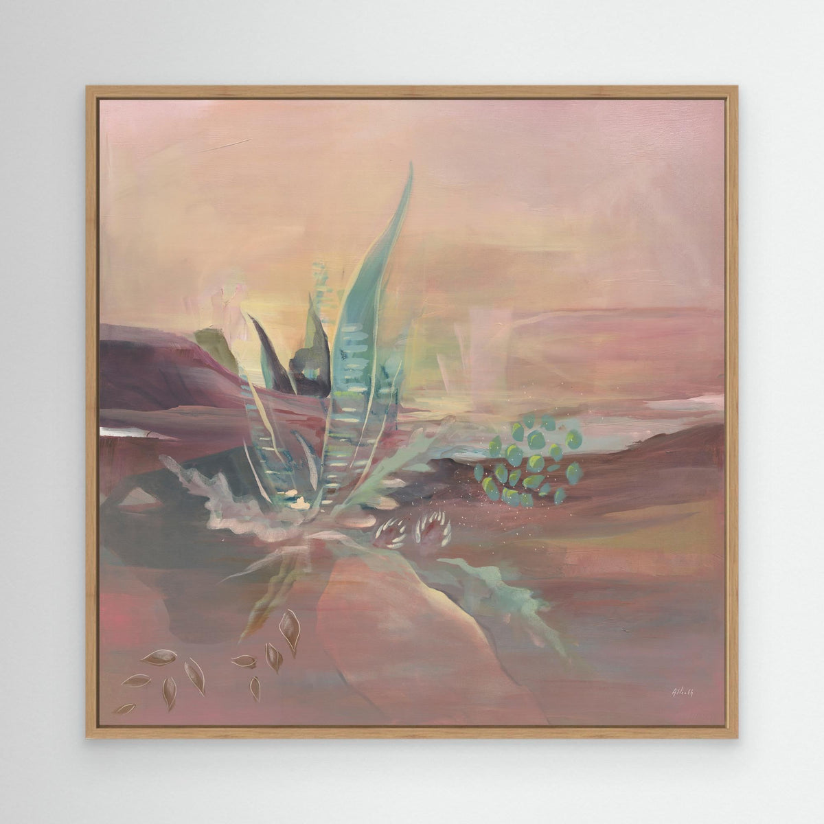 Desert Bloom Canvas Art Print