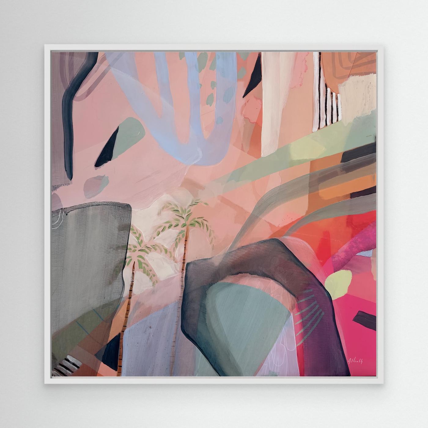 Barefoot Bliss Canvas Art Print