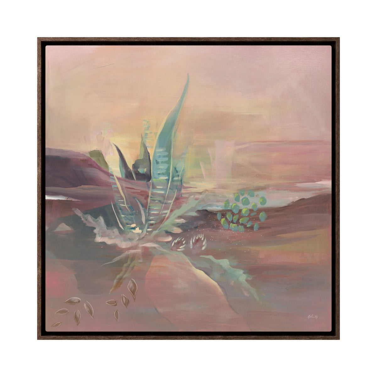 Desert Bloom Canvas Art Print