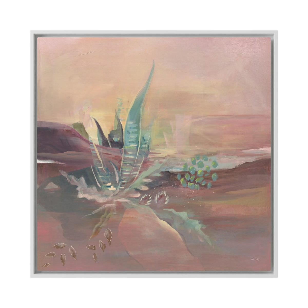 Desert Bloom Canvas Art Print