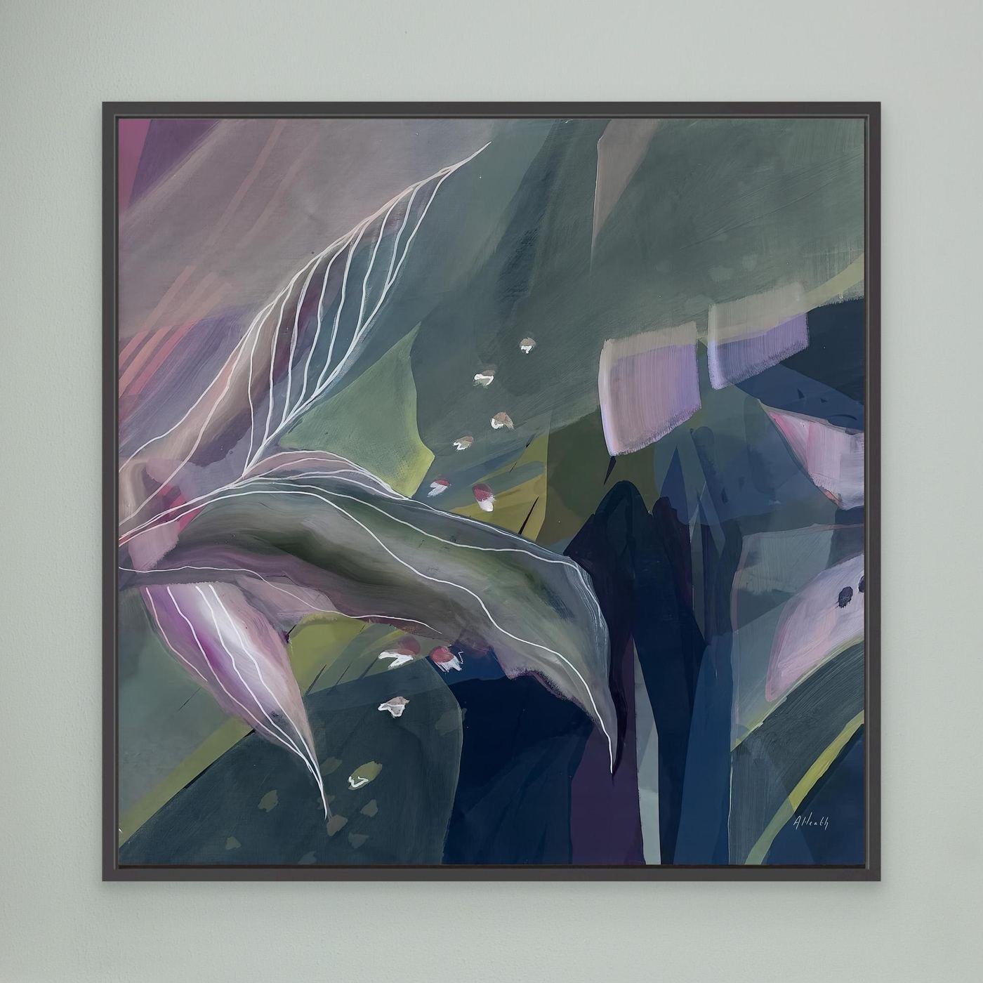 Drift Canvas Art Print