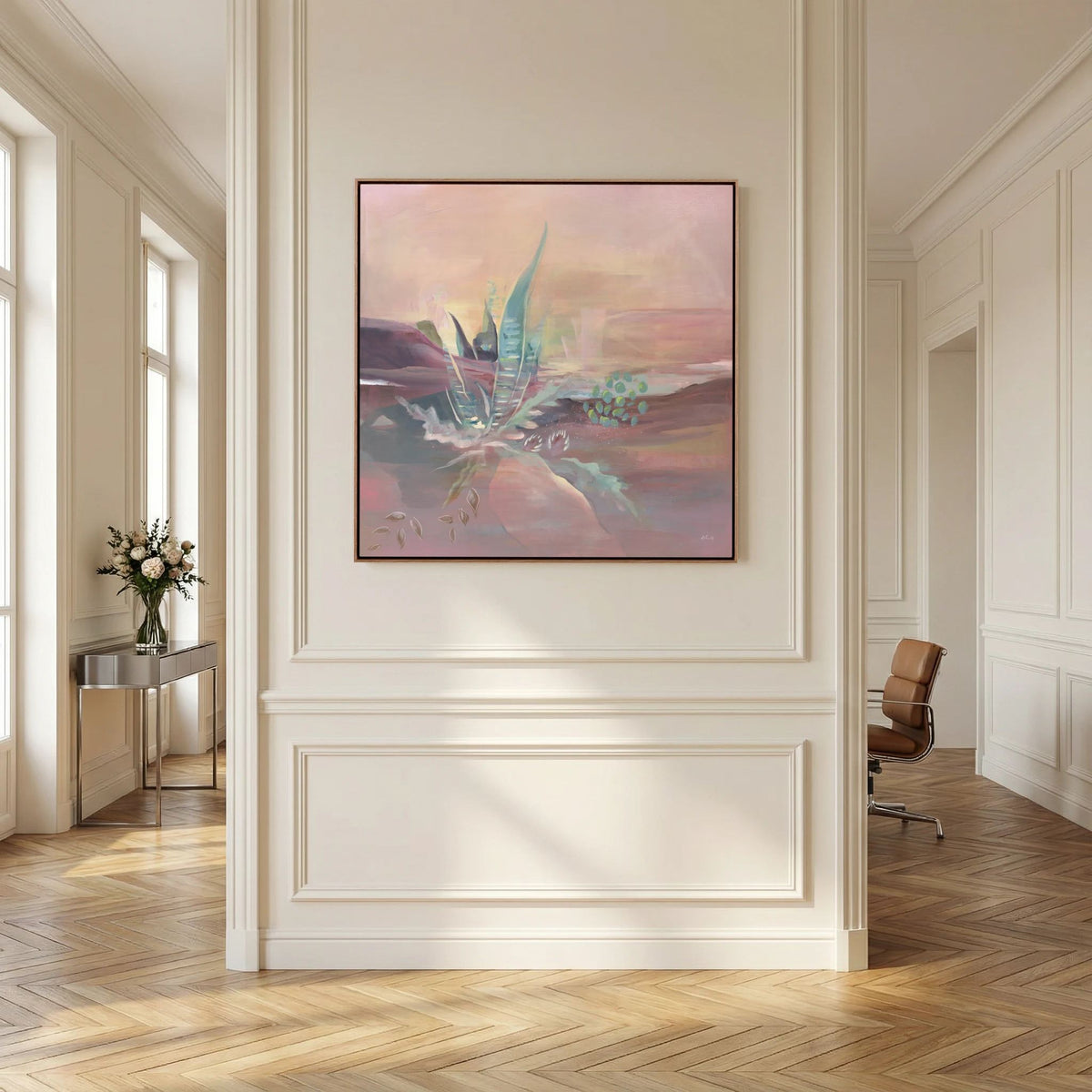 Desert Bloom Canvas Art Print