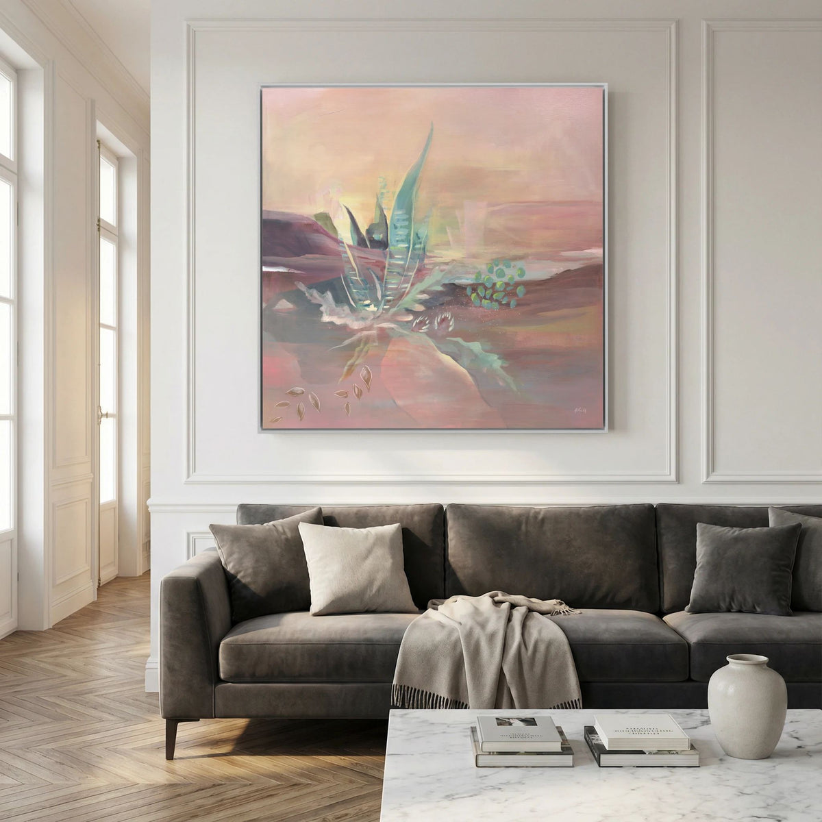 Desert Bloom Canvas Art Print