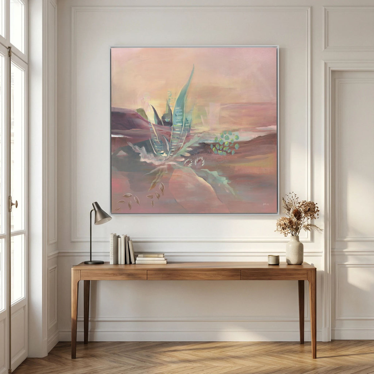 Desert Bloom Canvas Art Print