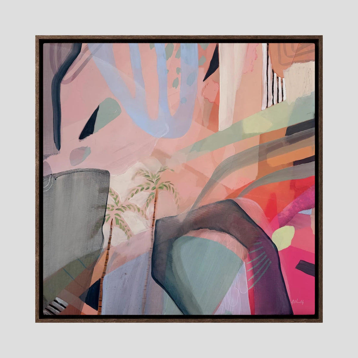 Barefoot Bliss Canvas Art Print