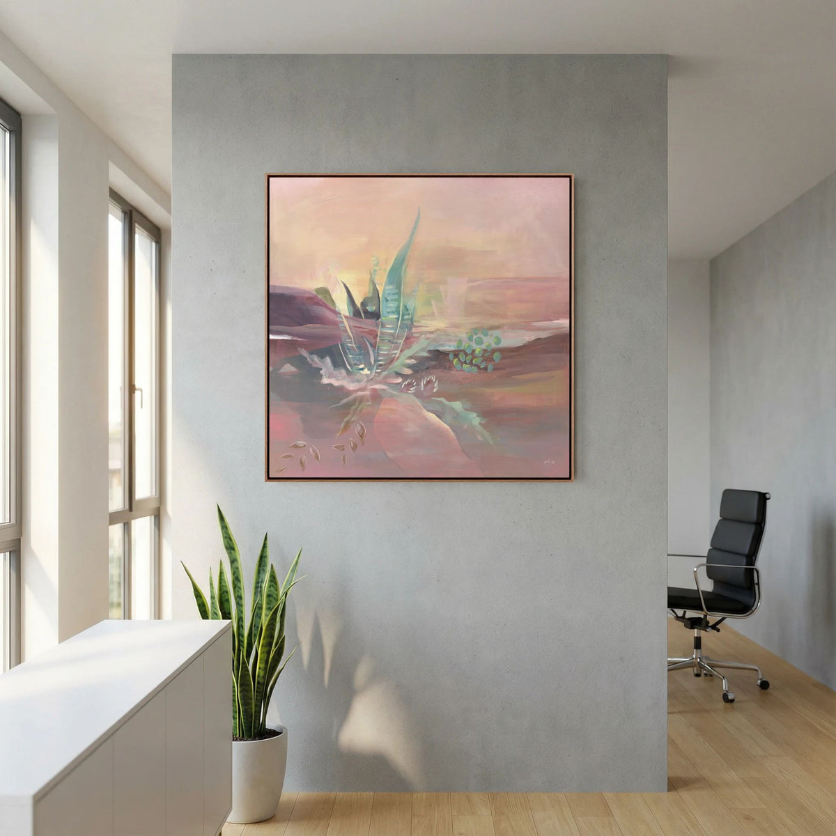 Desert Bloom Canvas Art Print
