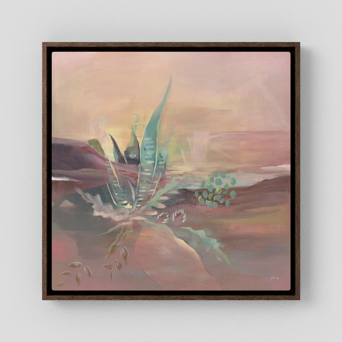 Desert Bloom Canvas Art Print