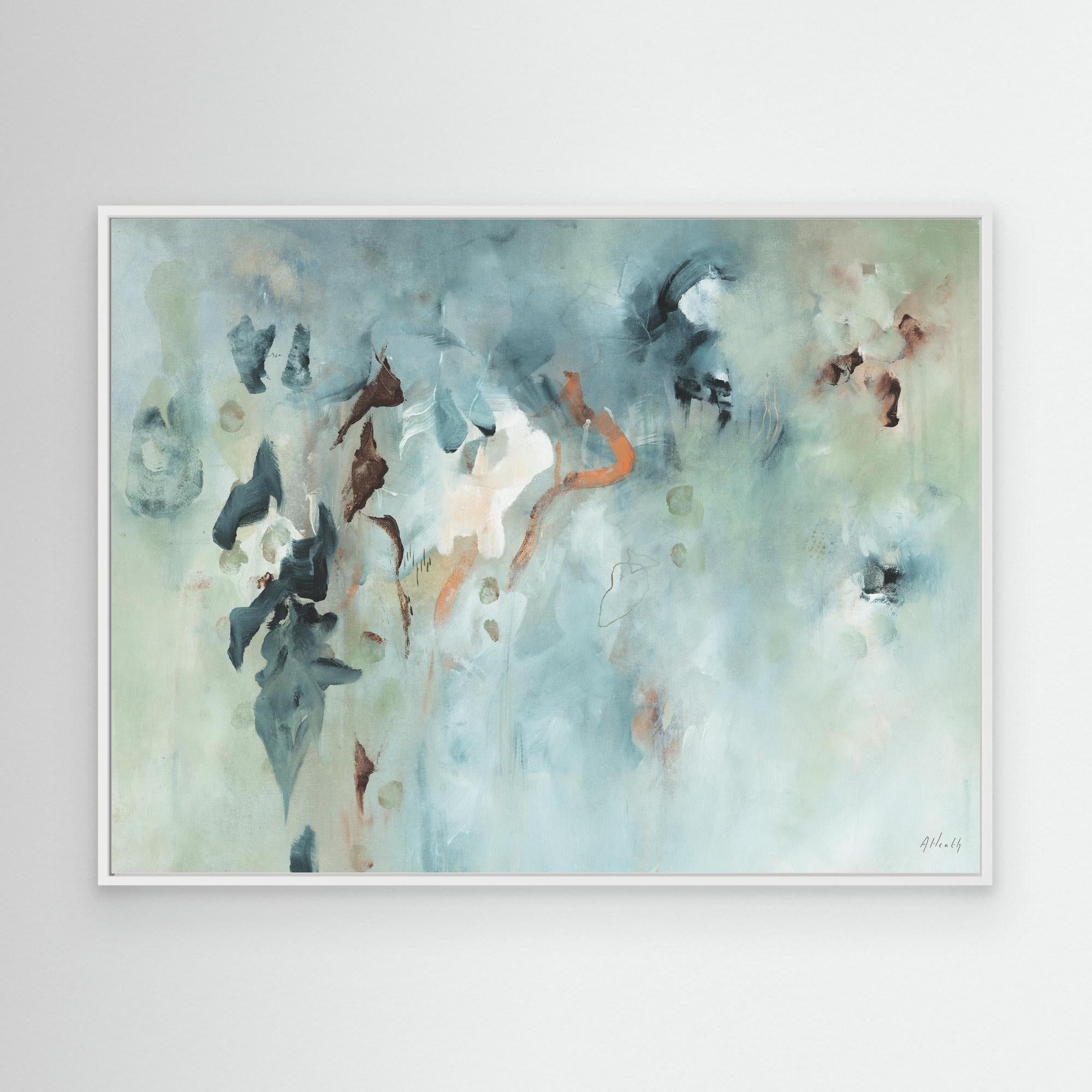 Mist Canvas Art Print - Horizontal (Landscape)
