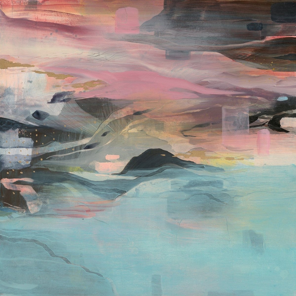 Paper print 30x30cm - Utopia (sample) - Amanda Heath Art