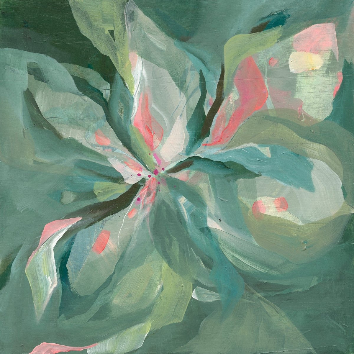 Paper print 30x30cm - Wildflower (sample) - Amanda Heath Art