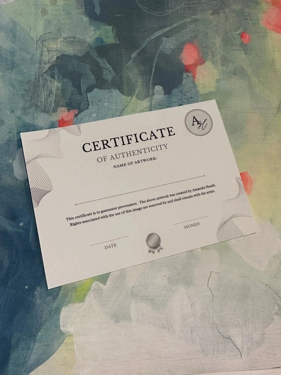 Passion - Original Painting by Amanda Heath - Amanda Heath Art