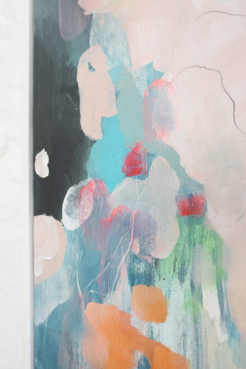 Playfulness - Original Painting by Amanda Heath - Amanda Heath Art