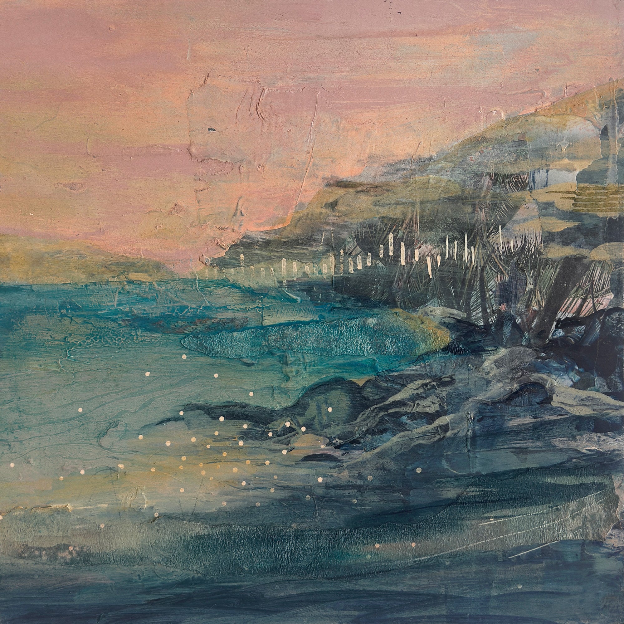 'Secret Cove' Original Art by Amanda Heath