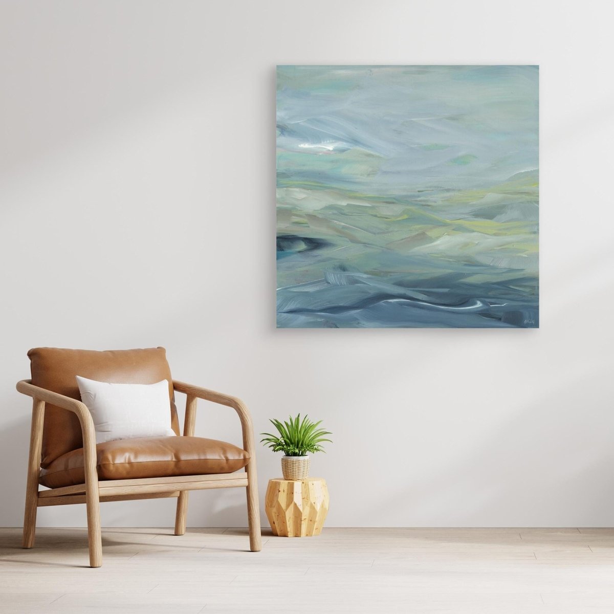 Silver Linings Canvas Art Print - Amanda Heath Art