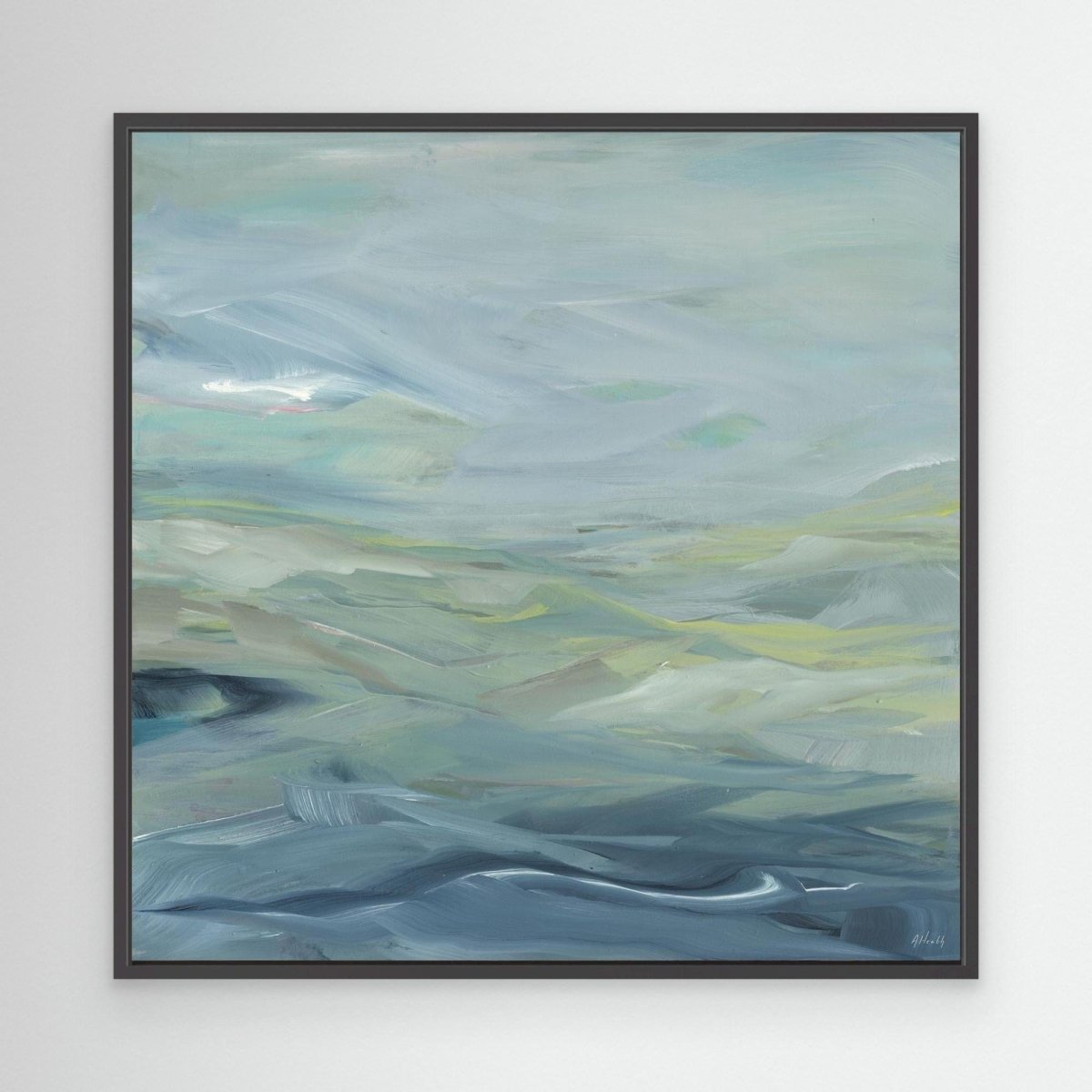 Silver Linings Canvas Art Print - Amanda Heath Art