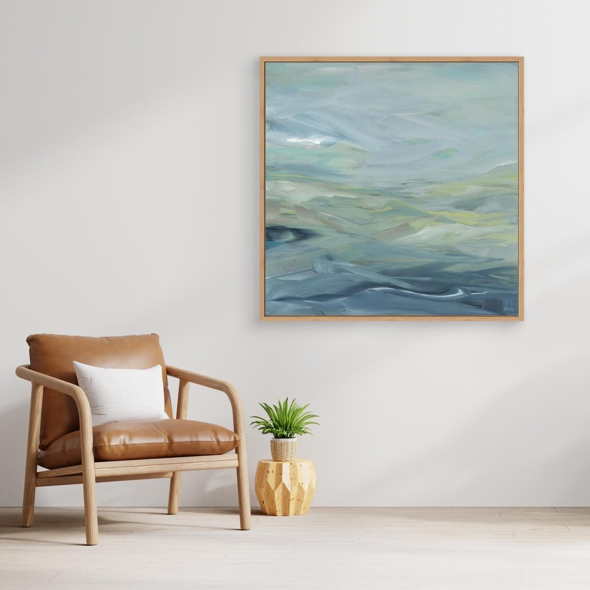 Silver Linings Canvas Art Print - Amanda Heath Art