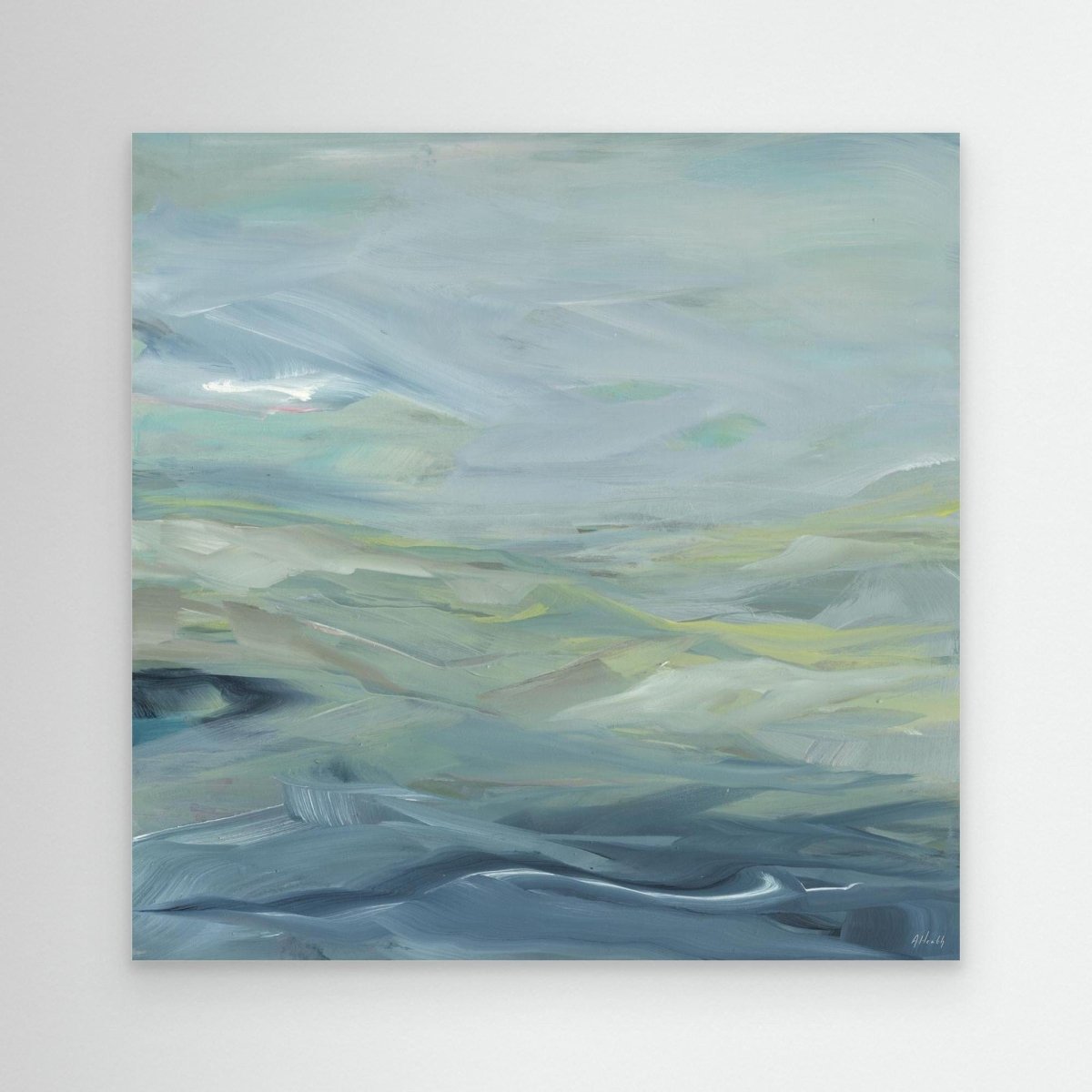 Silver Linings Canvas Art Print - Amanda Heath Art