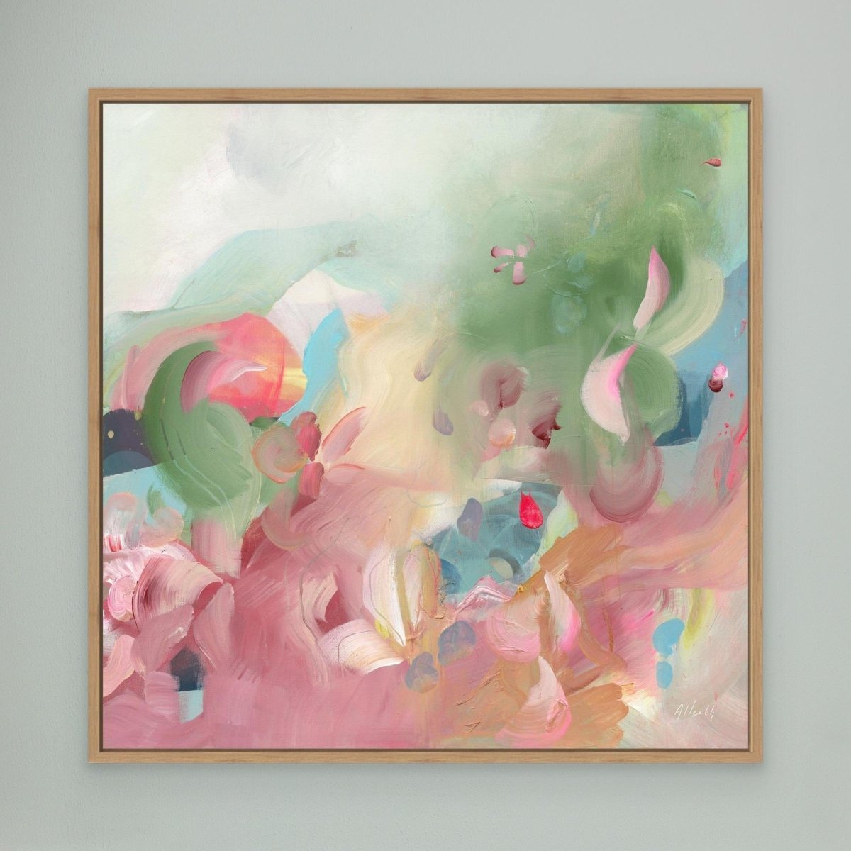 Summer Bloom Canvas Art Print - Amanda Heath Art