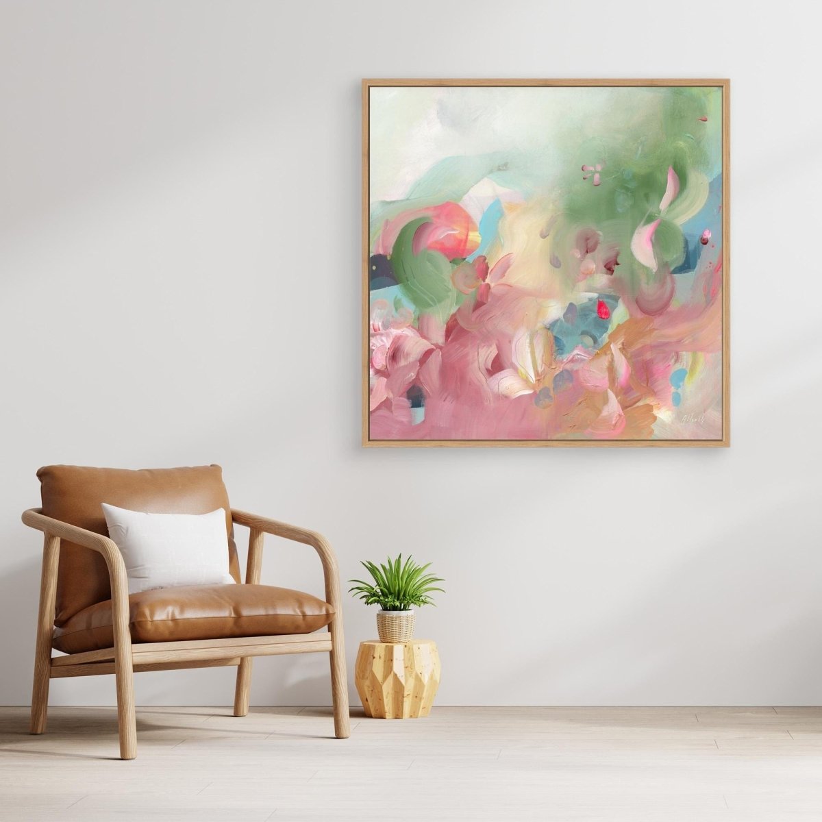 Summer Bloom Canvas Art Print - Amanda Heath Art