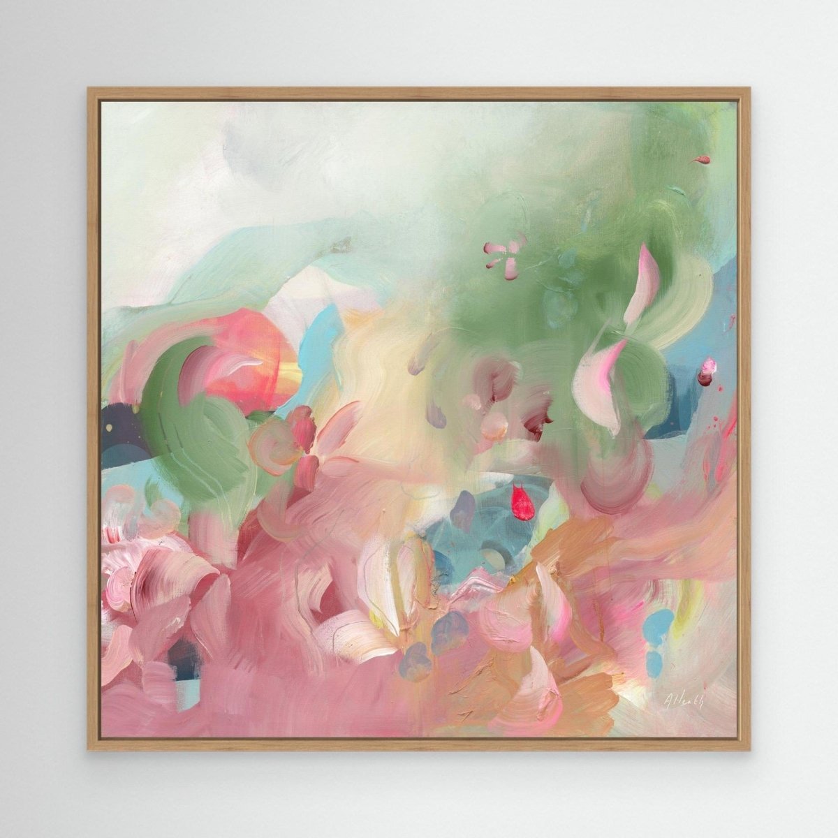 Summer Bloom Canvas Art Print - Amanda Heath Art