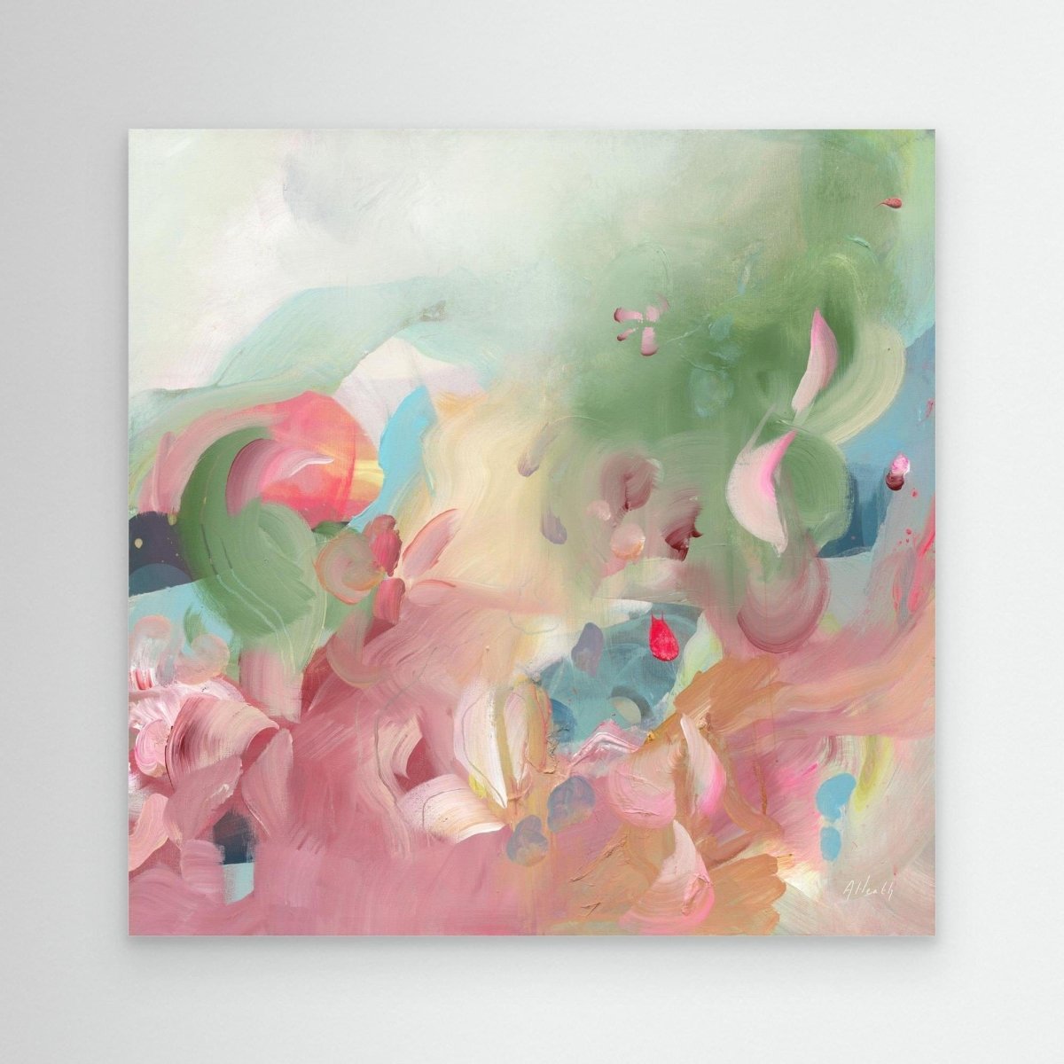 Summer Bloom Canvas Art Print - Amanda Heath Art