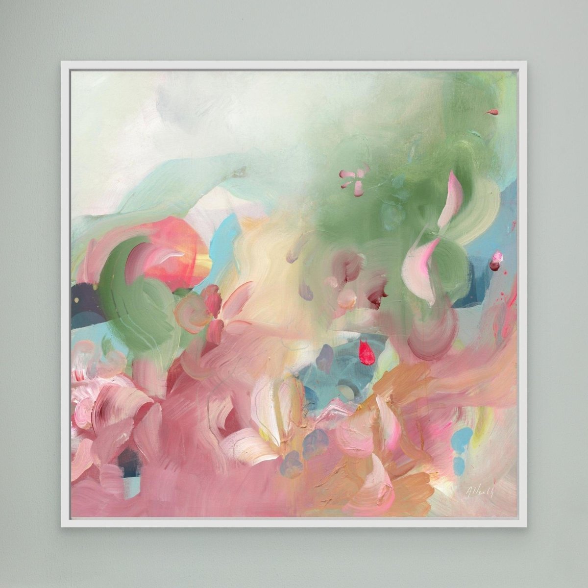 Summer Bloom Canvas Art Print - Amanda Heath Art