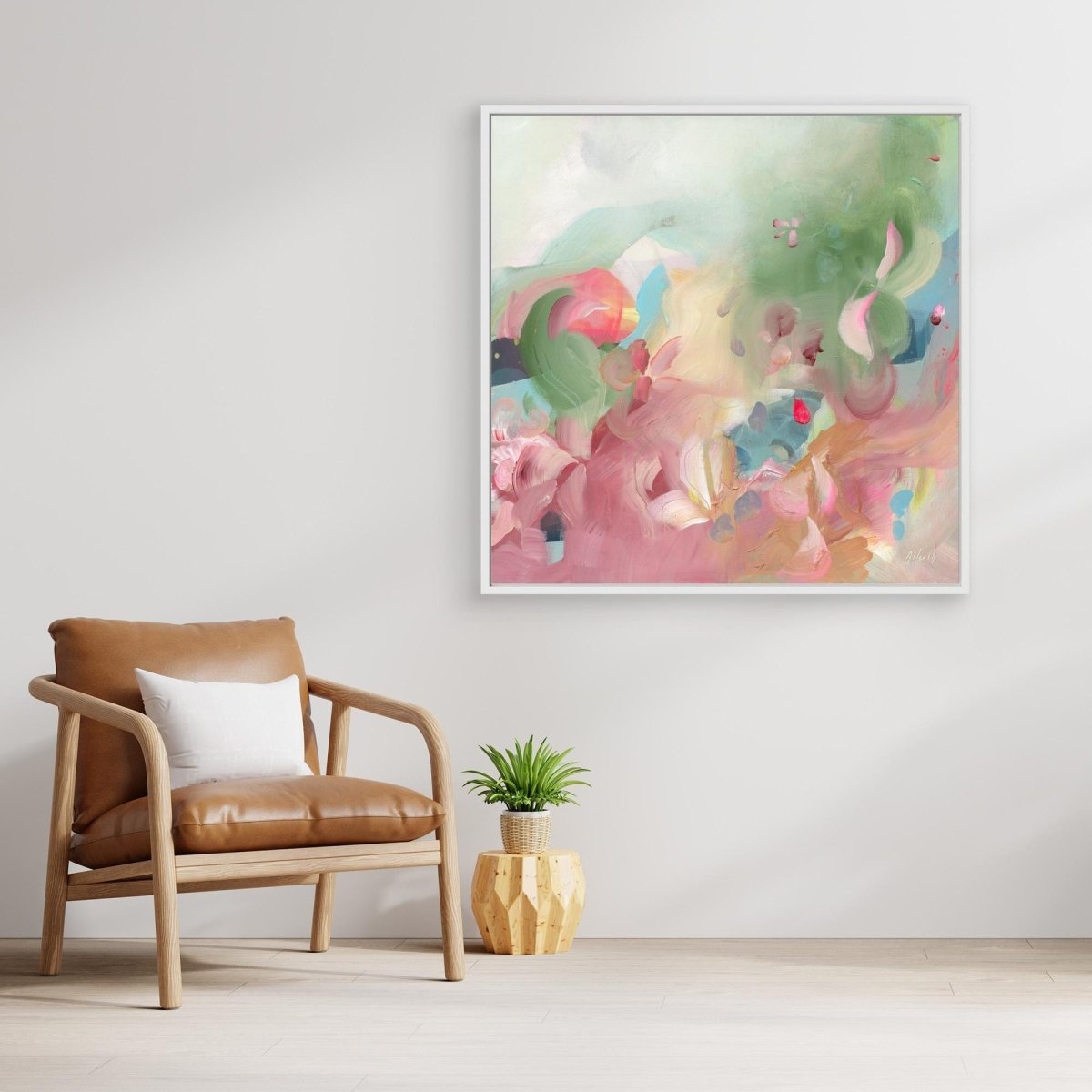 Summer Bloom Canvas Art Print - Amanda Heath Art