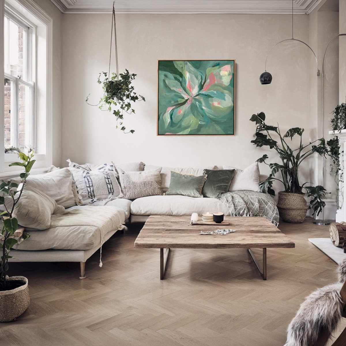 Wildflower Canvas Art Print - Amanda Heath Art