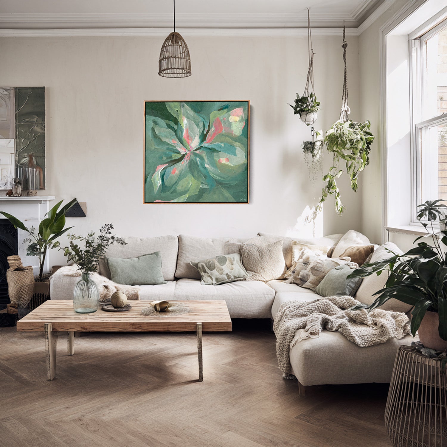 Wildflower Canvas Art Print